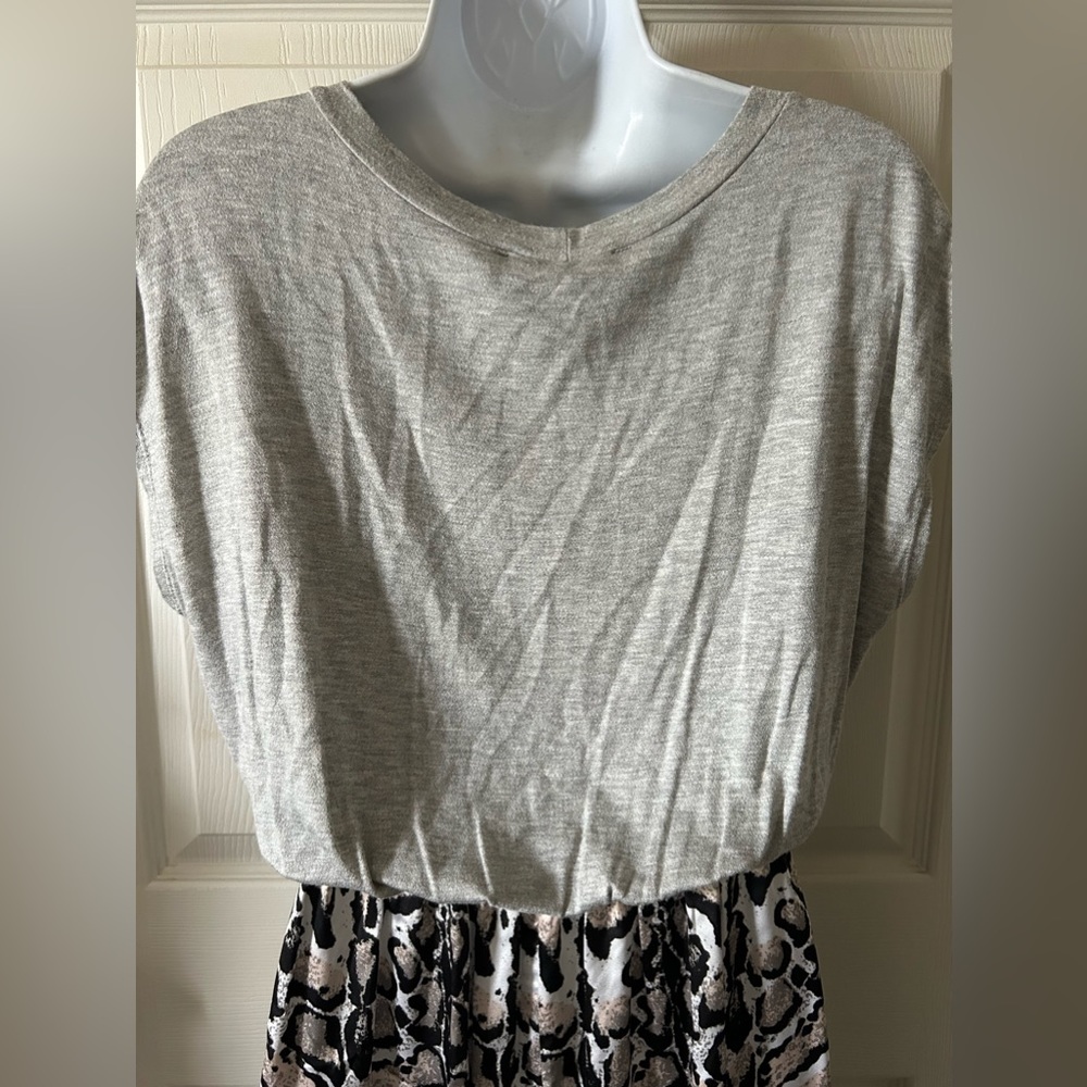 Loyd/Ford Palm Springs Women’s Loy-Tee Animal Print Jersey Top Silk Dress Sz‎ 6 - Picture 15 of 16